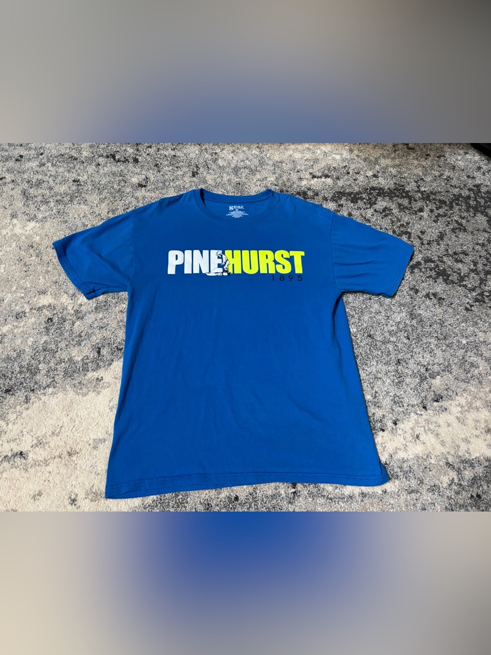 Gear For Sports Royal Blue Pinehurst Logo Tee